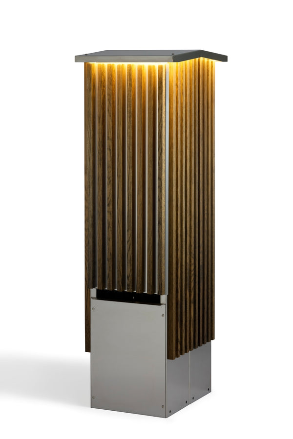 LightTop Twin topmodul med integreret LED-belysning set skråt forfra